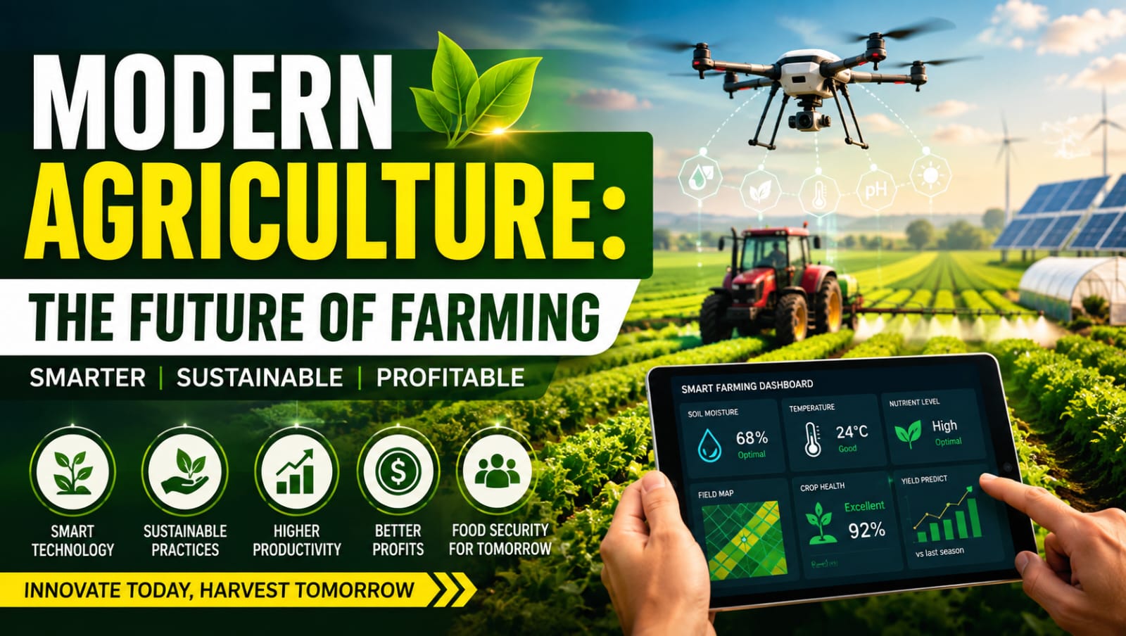 Modren AgricultureThe Future of Farming