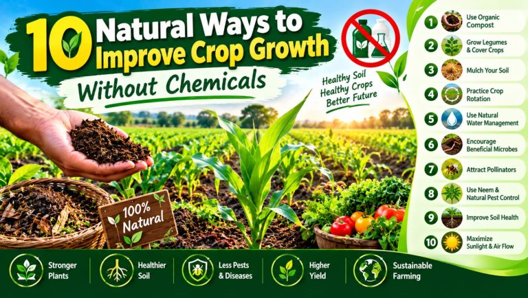 10 Natural Ways to Improve Crop Growth Without Chemicals