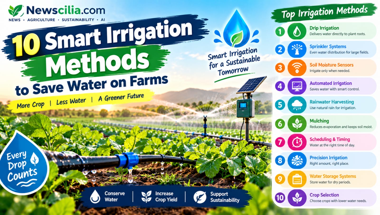 smart irrigation methods