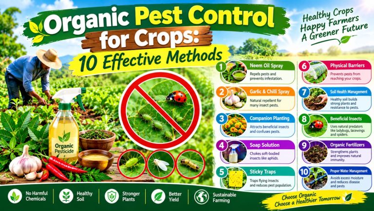 Organic Pest Control for Crops: 10 Effective Methods